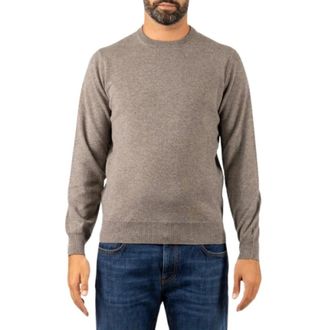 FILIPPO DE LAURENTIIS Jersey de cuello redondo - Knitwear - Hombre - Beige - 2XL