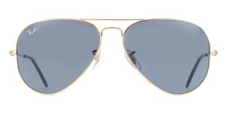 Ray-Ban RB3025 Aviator Large Metal 9278R5 Mens Sunglasses Gold Size 58