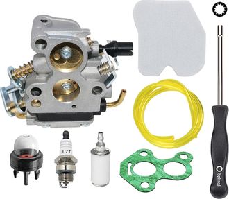 Elle Carburador Hippotech Con Filtro De Aire Y Filtro De Combustible Para Motosierra Husqvarna 235, 235e, 236, 236e, 240 Y 240e