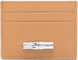 Longchamp Le Roseau pasjeshouder - Bruin