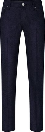 Jacob Cohen Slim-fit Jeans - Heren - Slim Fit Jeans - Blauw - W31 - Wol - Jeans