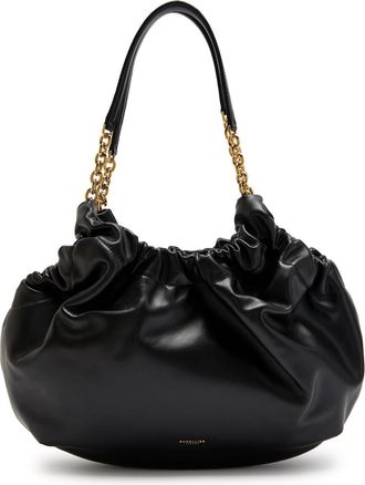 DeMellier Miami Midi Leather Tote - Black - One Size