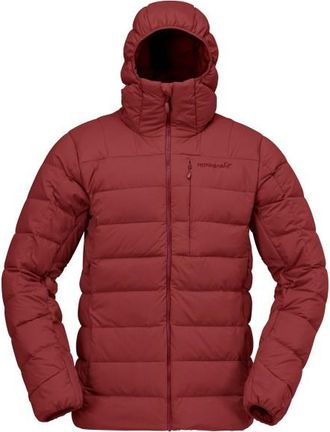 Norr&oslash;na Femund Down700 Zip Hood Daunenjacke f&uuml;r Herren | rot