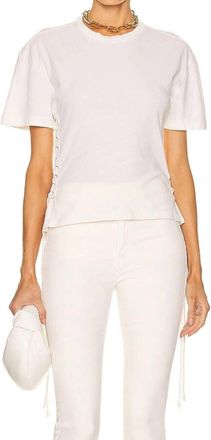 Noam Orianne Short Sleeve Tee In Alpaca