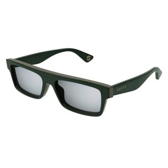 Gucci Silver Browline Mens Sunglasses GG1616S 003 57