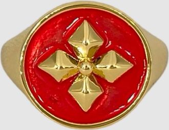 Cabirol Chevali&egrave;re Janis Laqu&eacute;e Rouge