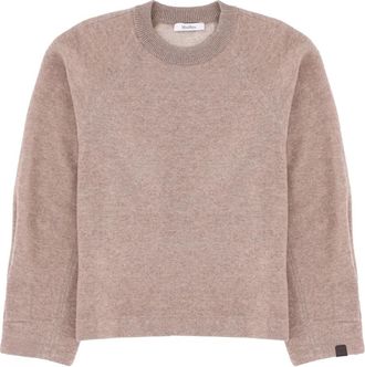 Max Mara Dames, Truien, Beige, Maat: L Wol