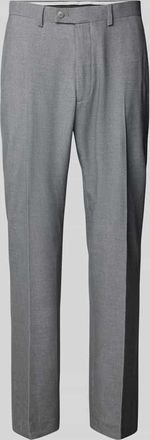 Christian Berg Regular Fit Anzughose mit Viskose-Anteil in Mittelgrau, Größe 106