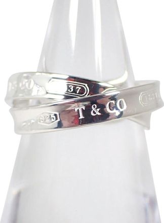 Tiffany & Co. Sterling Silver 925 Band Ring (Pre-Owned)