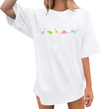 Generic Oversized Sea Turtle Shirts Women Ocean Animal Hawaiian Tshirts Graphic Casual Summer Beach Vacation Tees Tops 2025