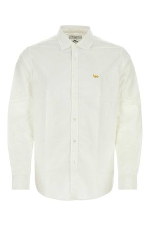 Junya Watanabe White Poplin Junya Watanabe X Maison Kitsune Shirt