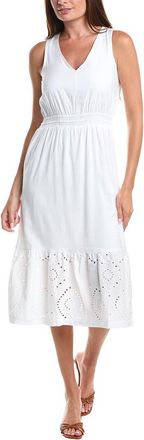 Splendid Eyelet Midi Dress