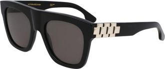 Victoria Beckham Black Acetate Womens Sunglasses