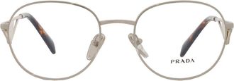 Prada Demo Round Ladies Sunglasses PR A50V ZVN1O1 52