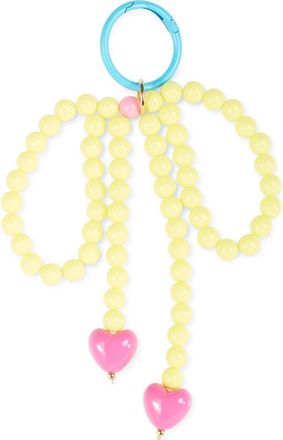 Leith Beaded Bow Bag Charm in Yellow Multi- Gold at Nordstrom Rack