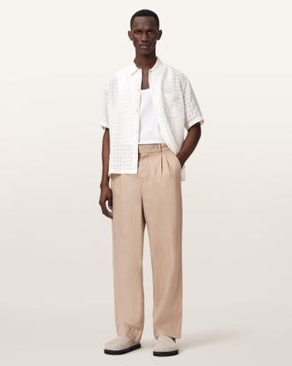 AllSaints Roland Straight Leg Pants