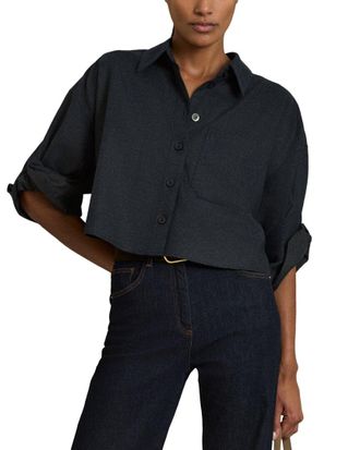 Reiss Lenny Cropped Shirt