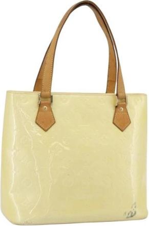 Louis Vuitton Pre-owned Vintage Tote Bag - Dames - Vintage Shopper - Beige - ONE Size - Leer - Vintage