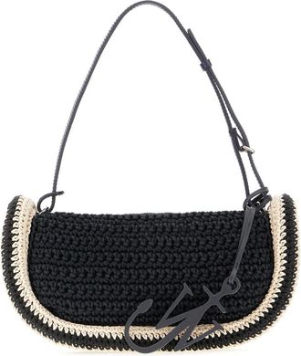 J.W.Anderson Schoudertas - Dames - Schoudertassen - Zwart - ONE Size - Tassen