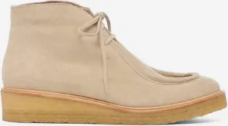 Coclico Womens Hester Boots In Sand Split Suede