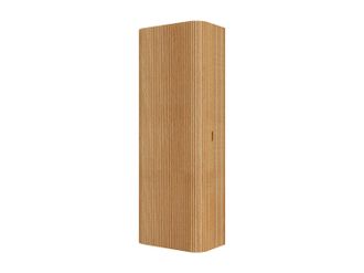 Vente-Unique Columna de ba&ntilde;o suspendida de madera maciza - Natural claro - Alt. 110 cm - BULMAS