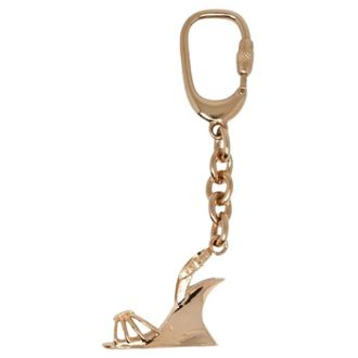 Ferragamo Pre-owned Sleutelhanger - Dames - Pre-owned - Geel - Maat: ONE Size