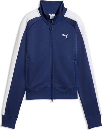 Puma (WMNS) PUMA T7 Short Track Jacket Blue Jewel 629796-49