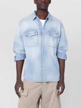 Dsquared2 shirt collared design buttoned cuffs pockets