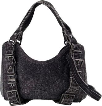 Diesel D-One Top Handle S Tote Bag - Dames - Tassen - Blauw - Maat: ONE Size Katoen