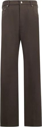 Rick Owens button-fastening jeans - men - Fabric - 30 - Brown
