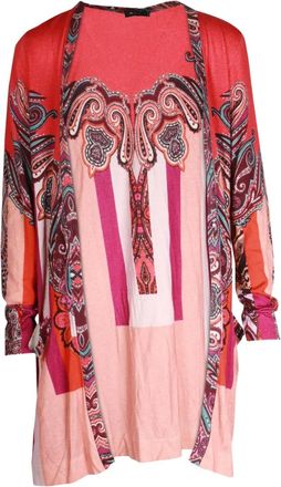 Etro Gestreept jack met paisley-print - Rood