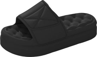 Generic Bathing Slippers, Thick Sole, Womens and Mens Bathing Shoes, Open Toe, Bathing Slippers, Casual, Wide Feet Bathing Mules, Lightweight Cloud Shoes, Com