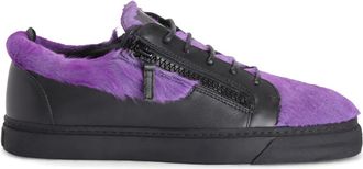 Giuseppe Zanotti Sneakers Frankie con doppia zip - Nero