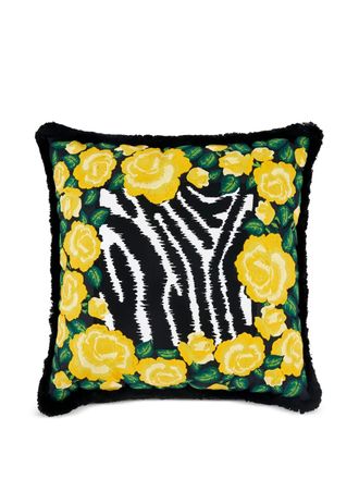 Dolce & Gabbana embroidered medium cushion - Black