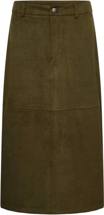 Kaffe Gonne - - Skirts - Donna - Verde - M