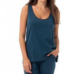 Under The Canopy Organic Swing Tank In Teal
