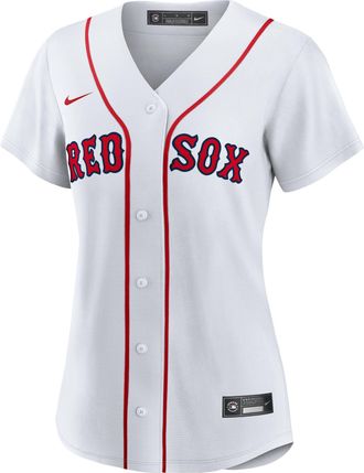 Nike Roman Anthony Boston Red Sox Nike Womens MLB Replica Jersey in White | T773BQWHBQ7-BNQ