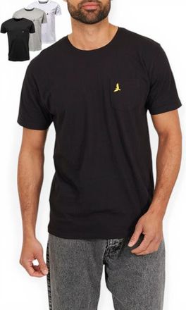 Brave Soul 3-Pack T-Shirt in Black/white/light Grey Marl at Nordstrom, Size Xx-Large