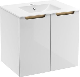 Puma Naturel - Mueble De Ba&ntilde;o Con Lavabo Stilla 60x60x45 Cm, Blanco (stillad06033u1)