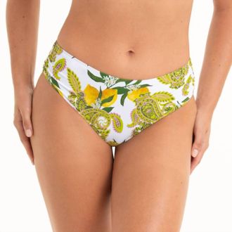 Anita Womens Lorie Bikini Bottom In Lemon