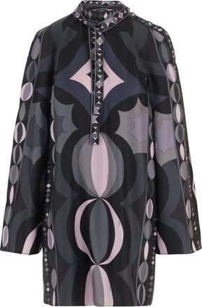 Pucci Dames, Jurken, Veelkleurig, Maat: S Zijde