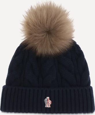 Moncler Pom-Pom wool and cashmere Beanie Female UNI