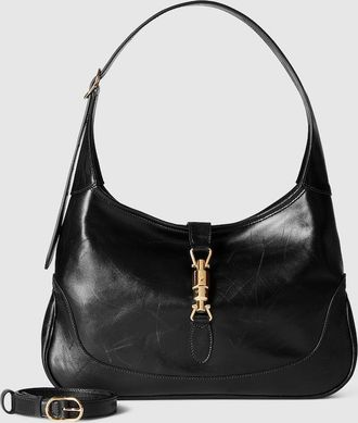 Gucci Jackie 1961 Medium Shoulder Bag, Black, Leather
