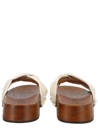 Ganni Tia Fairy Clog - Ivory