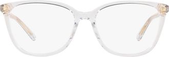 Michael Kors 55m Cat Eye Optical Glasses in Clear at Nordstrom
