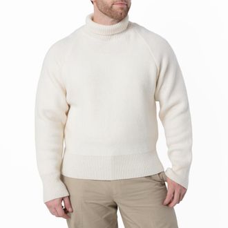 Ferragamo High Neck Wool Sweater, Size XX-Large