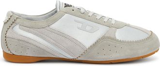 Diesel D-Mile-Flat sneakers with suede overlays - Sneakers - Woman - Blue