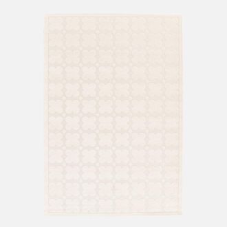Sweeek Alfombra Interior Dise&ntilde;o Gr&aacute;fico Crema