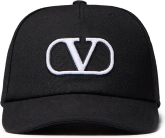 Valentino Garavani Cappello da baseball VLogo Signature - Nero