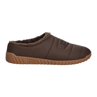 Napapijri Noreg Puffer Pantoffels - Heren - Schoenen - Bruin - Maat: 41 EU Leer